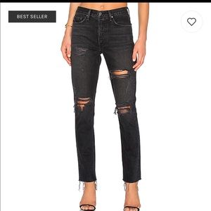 Grlfrnd Denim Black Jeans
